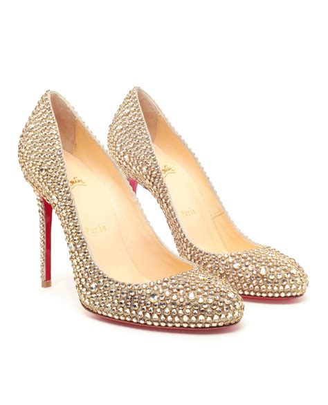 swarovski crystal louboutin shoes.